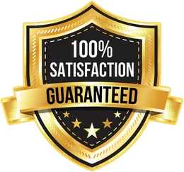 100% Satisfaction Guaranteed badge